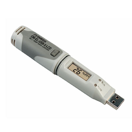 Omega歐米茄 OM-EL-USB-2-LCD/-PLUS 溫濕度露點數據記錄器