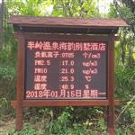 清新空氣負(fù)氧離子監(jiān)測系統(tǒng)全彩屏顯示數(shù)據(jù)